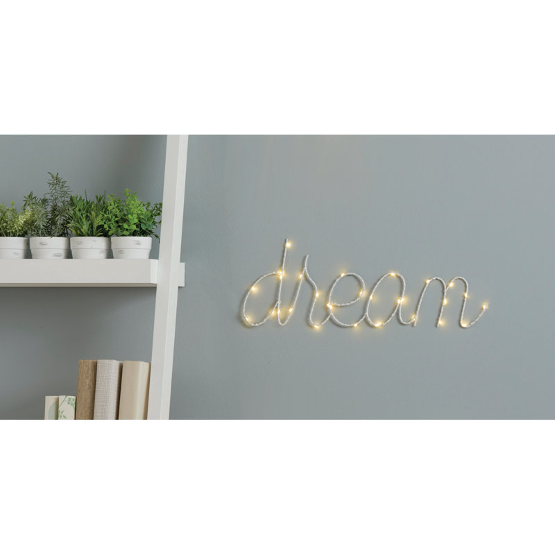 Zipcode Design Dream Light Up Wall Décor & Reviews Wayfair.co.uk